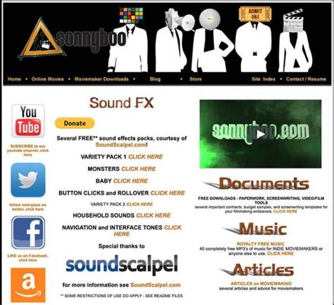 Top 40 trang cung cấp Sound Effects miễn phí chất lượng cao.